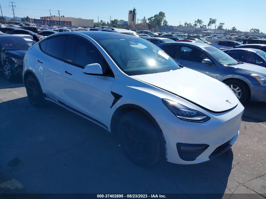 7SAYGDEE3NF354312 TESLA MODEL Y LONG RANGE 2022