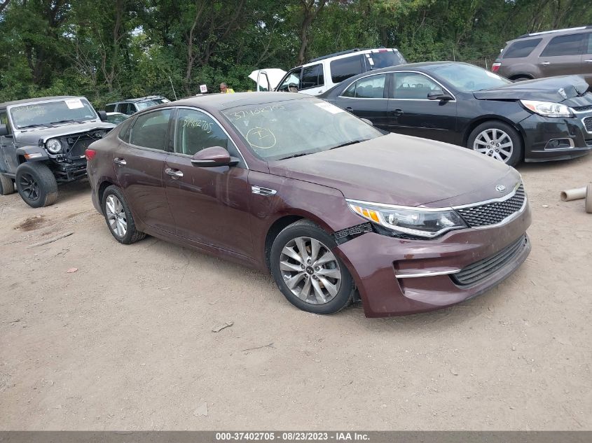 2018 KIA OPTIMA EX - 5XXGU4L30JG215412