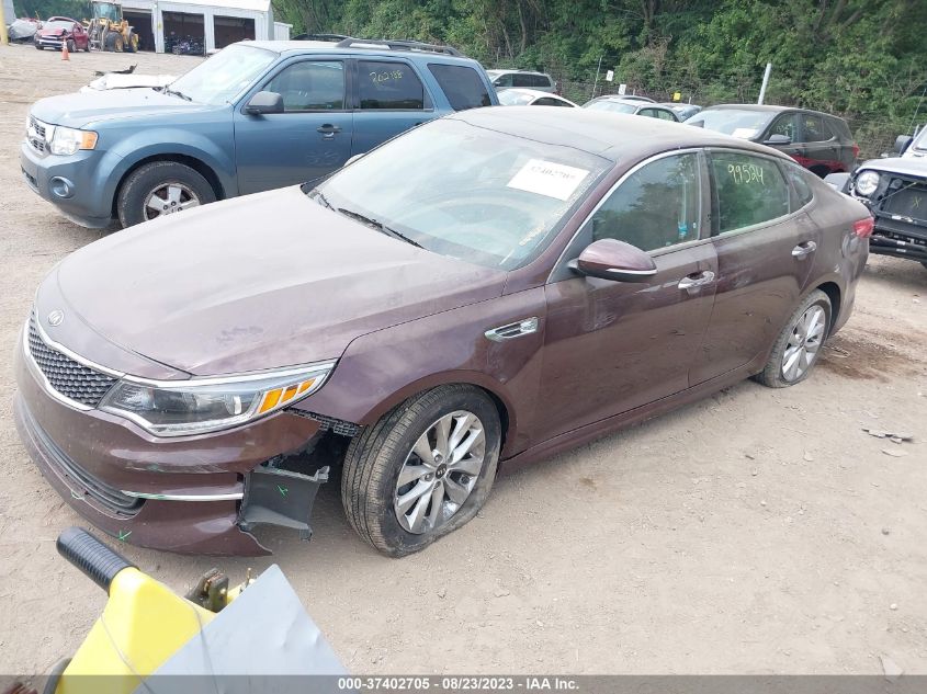 2018 KIA OPTIMA EX - 5XXGU4L30JG215412