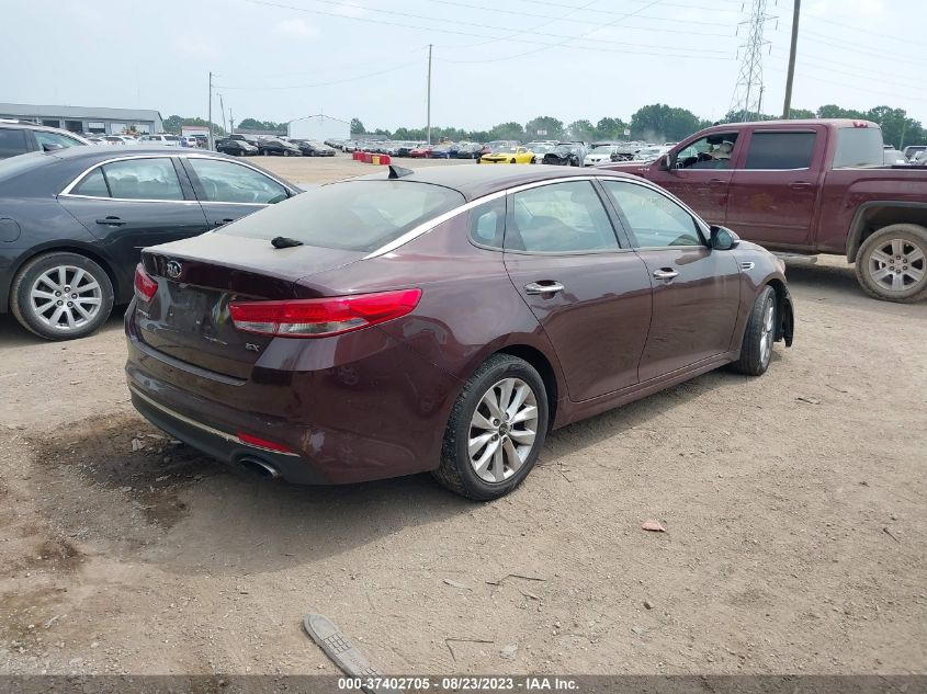 2018 KIA OPTIMA EX - 5XXGU4L30JG215412