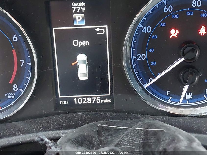 2017 TOYOTA COROLLA L/LE/XLE/SE - 2T1BURHE0HC816483
