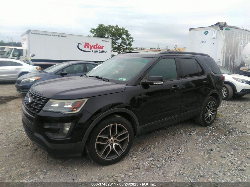 2016 FORD EXPLORER SPORT - 1FM5K8GT5GGA74140
