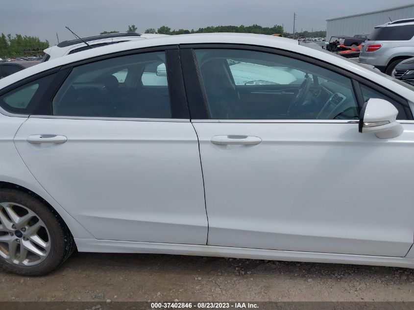 2016 FORD FUSION SE - 1FA6P0H73G5130770