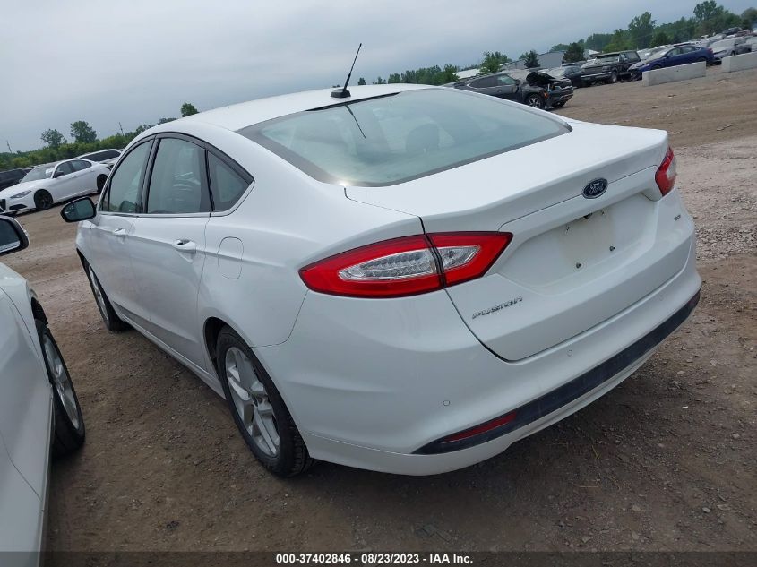 2016 FORD FUSION SE - 1FA6P0H73G5130770