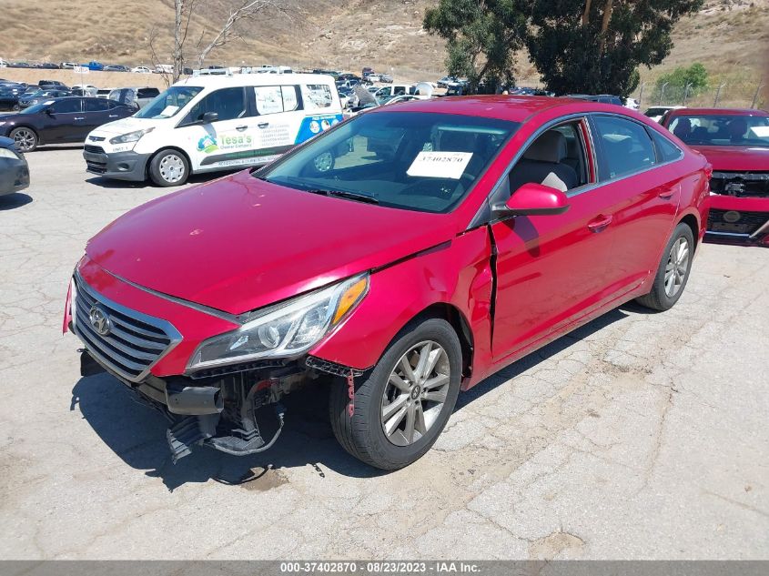 2017 HYUNDAI SONATA 2.4L - 5NPE24AF6HH457176