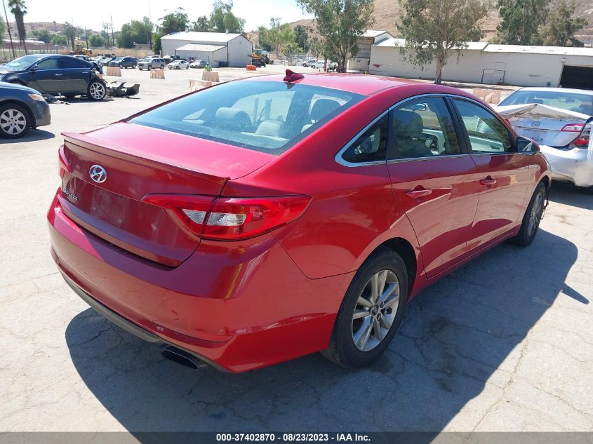 2017 HYUNDAI SONATA 2.4L - 5NPE24AF6HH457176