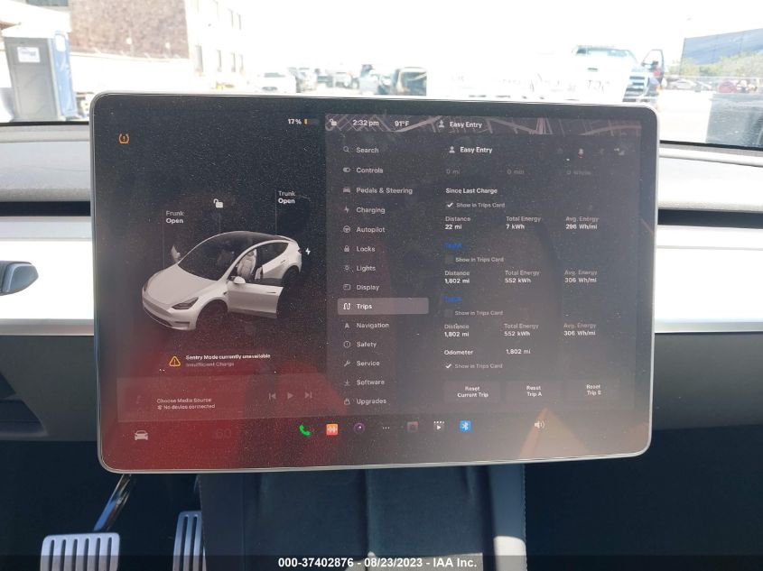 2023 TESLA MODEL Y PERFORMANCE - 7SAYGDEF3PF825483