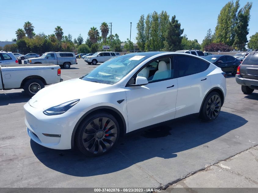 2023 TESLA MODEL Y PERFORMANCE - 7SAYGDEF3PF825483