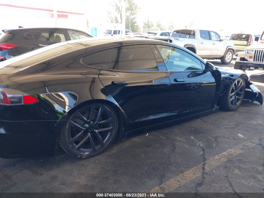 2021 TESLA MODEL S PLAID - 5YJSA1E6XMF447385