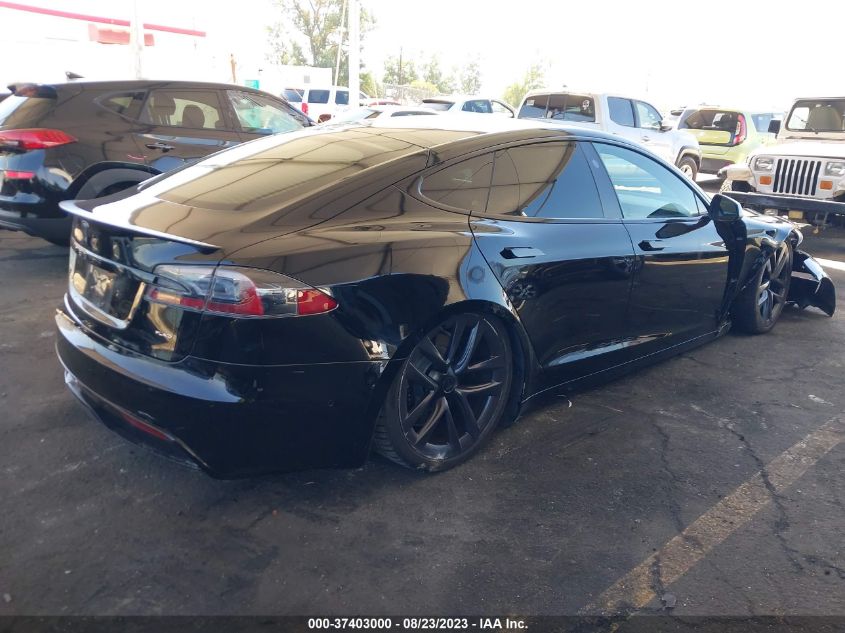 2021 TESLA MODEL S PLAID - 5YJSA1E6XMF447385