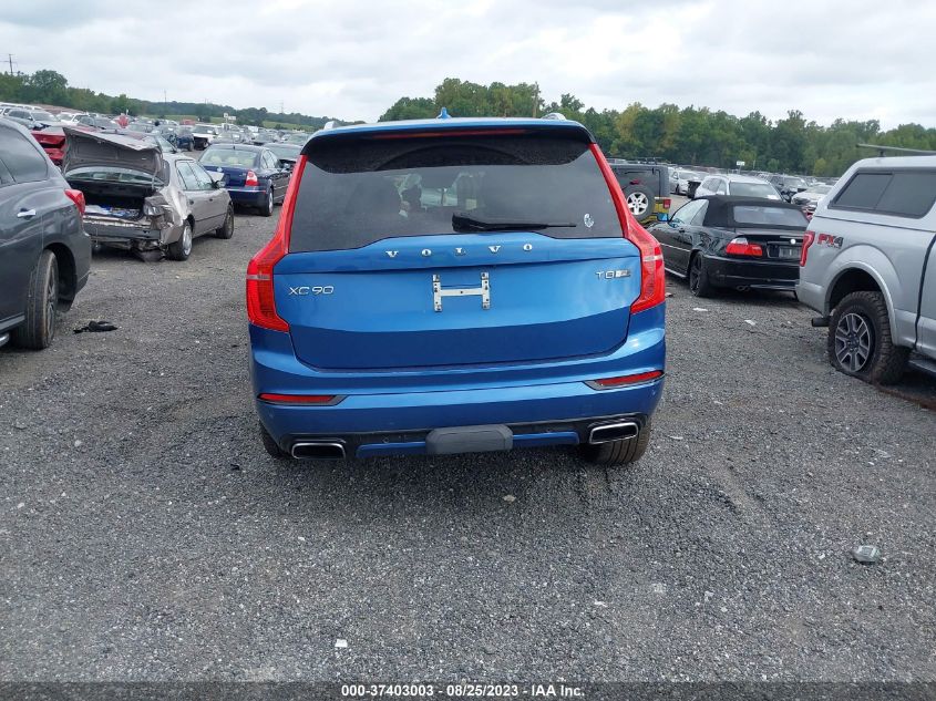 2016 VOLVO XC90 HYBRID T8 R-DESIGN - YV4BC0PM4G1033982