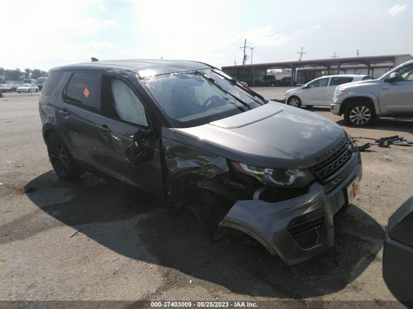 2017 LAND ROVER DISCOVERY SPORT SE - SALCP2BG7HH656233