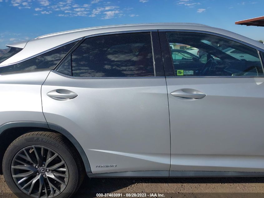 2016 LEXUS RX 450H 2T2BGMCA7GC006650