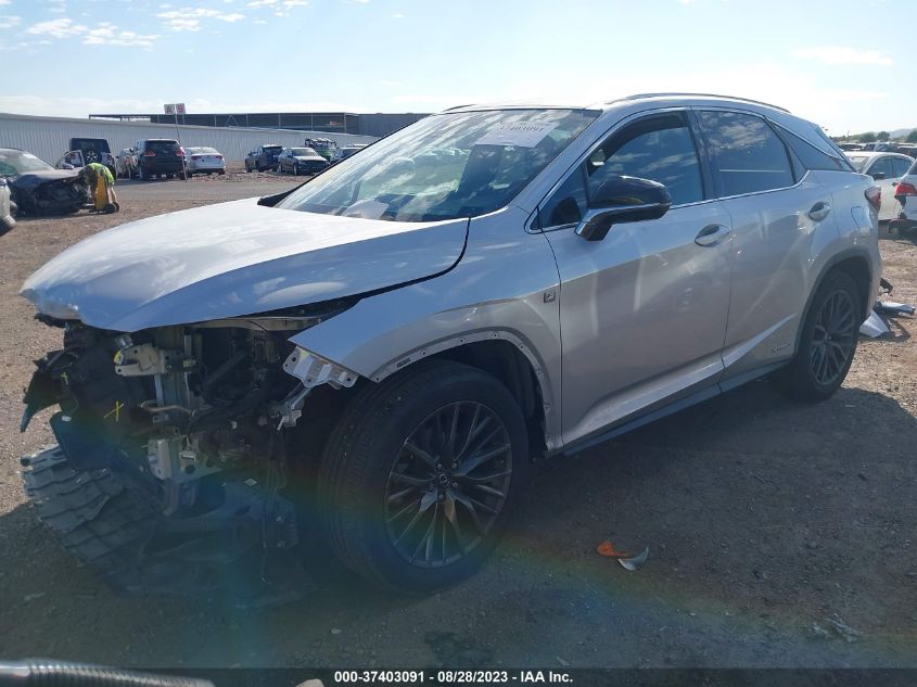 2016 LEXUS RX 450H 2T2BGMCA7GC006650