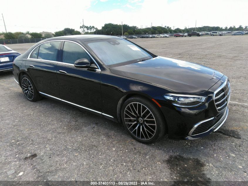 W1K6G6DB6NA071263 MERCEDES-BENZ S-CLASS S 500 2022