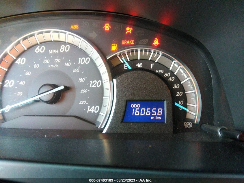 2013 TOYOTA CAMRY L/LE/SE/XLE - 4T1BF1FK9DU294952