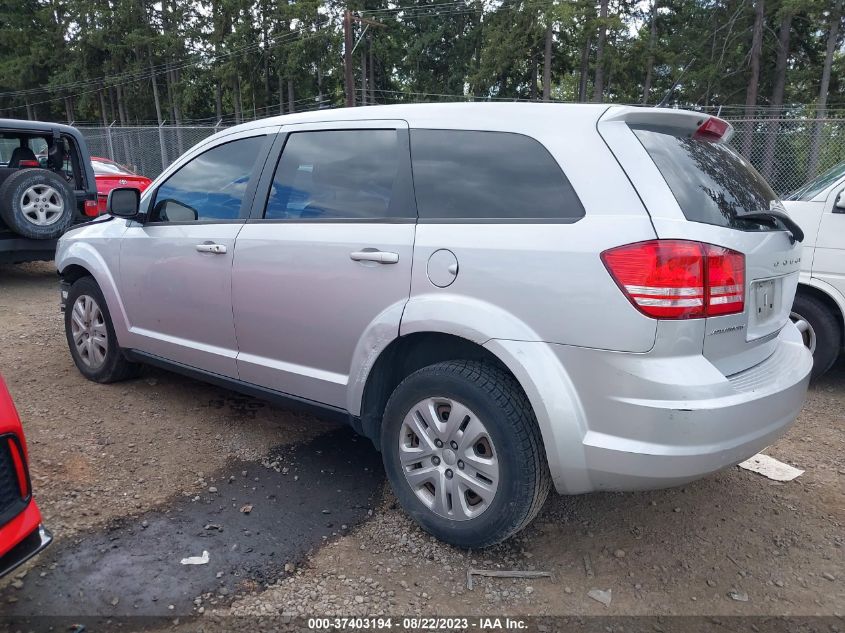 2014 DODGE JOURNEY AMERICAN VALUE PKG - 3C4PDCAB4ET244491