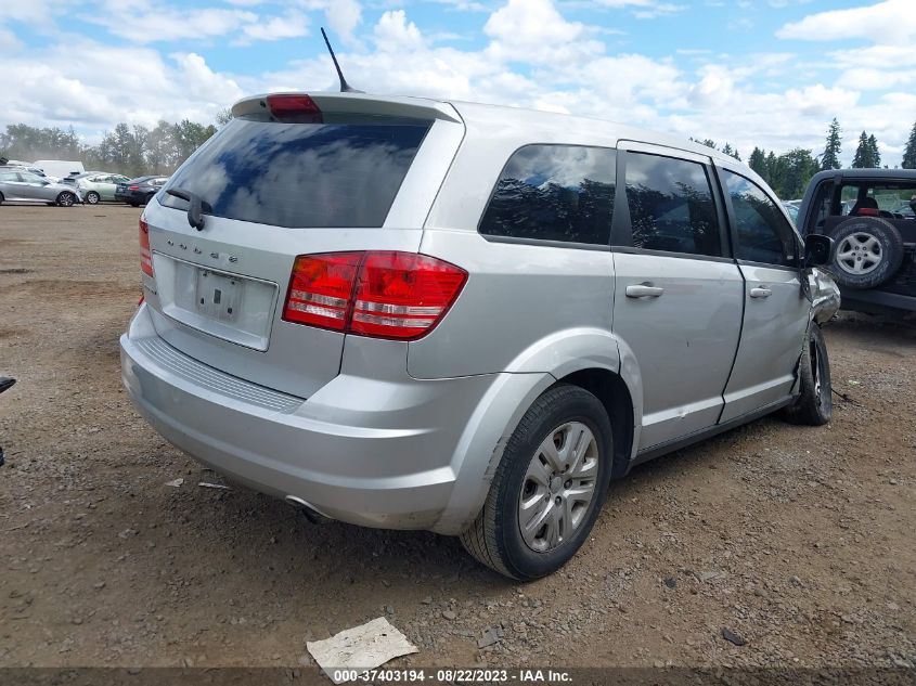 2014 DODGE JOURNEY AMERICAN VALUE PKG - 3C4PDCAB4ET244491