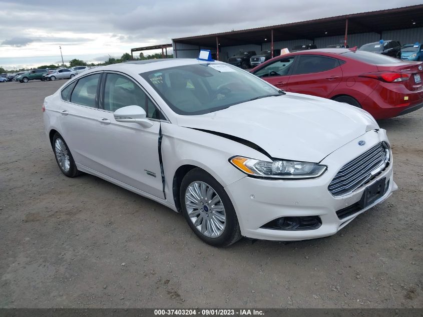 2013 FORD FUSION ENERGI SE LUXURY - 3FA6P0PU5DR235505