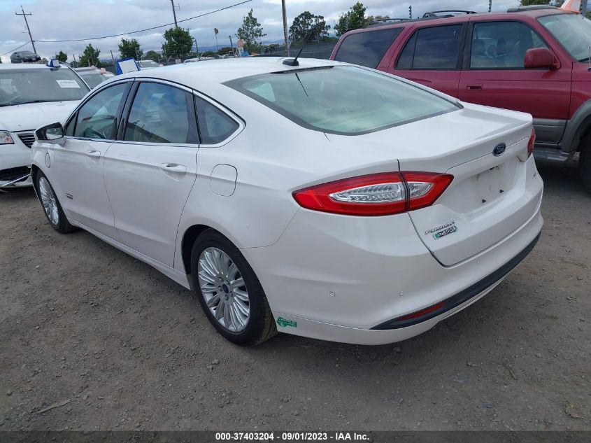 2013 FORD FUSION ENERGI SE LUXURY - 3FA6P0PU5DR235505