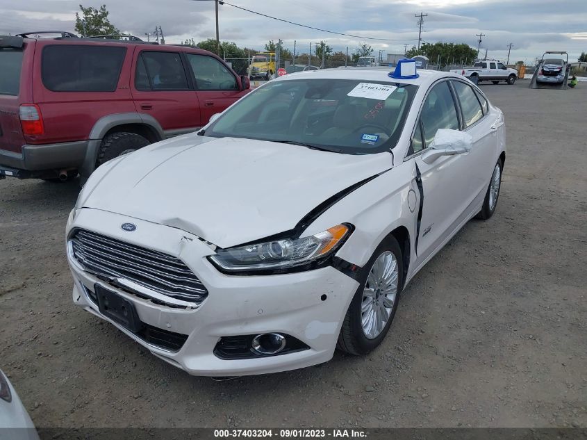 2013 FORD FUSION ENERGI SE LUXURY - 3FA6P0PU5DR235505