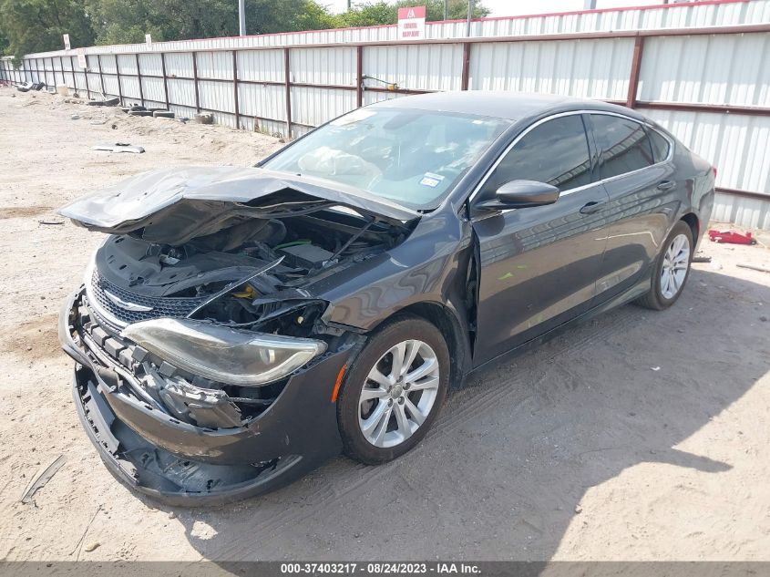 2016 CHRYSLER 200 LIMITED - 1C3CCCAB1GN160962