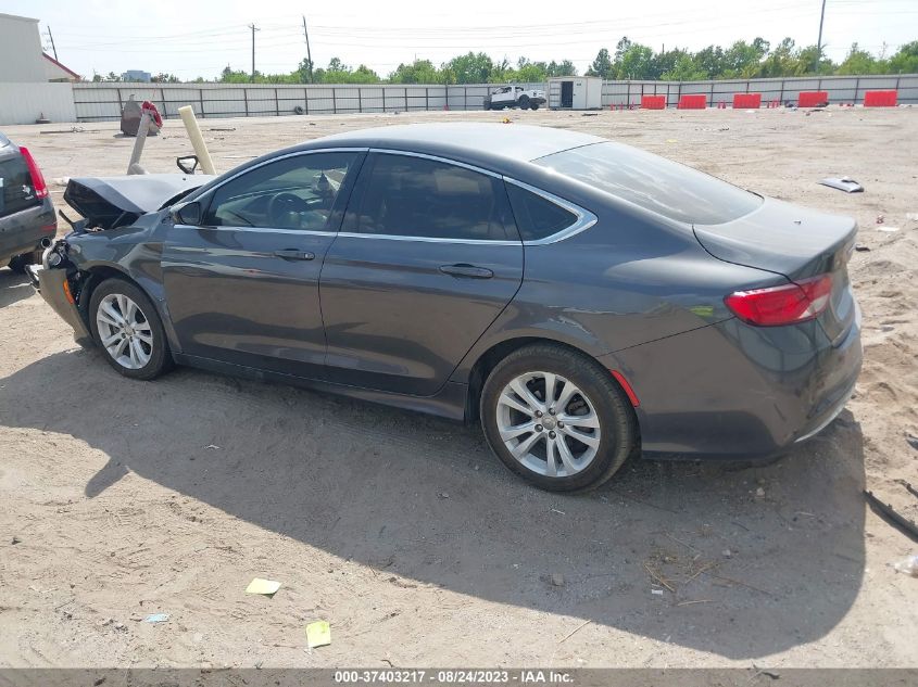 2016 CHRYSLER 200 LIMITED - 1C3CCCAB1GN160962