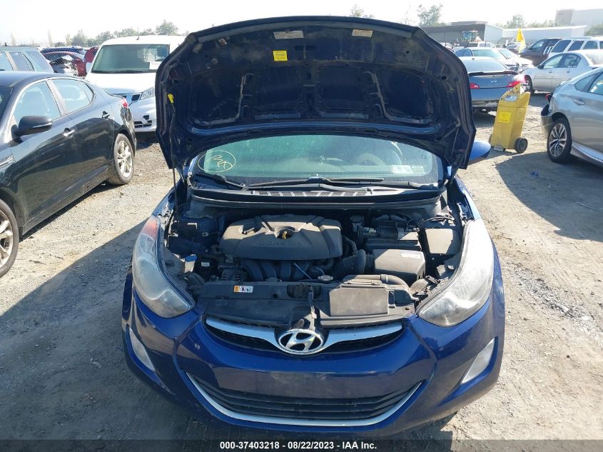 2013 HYUNDAI ELANTRA GLS PZEV - KMHDH4AE8DU715596
