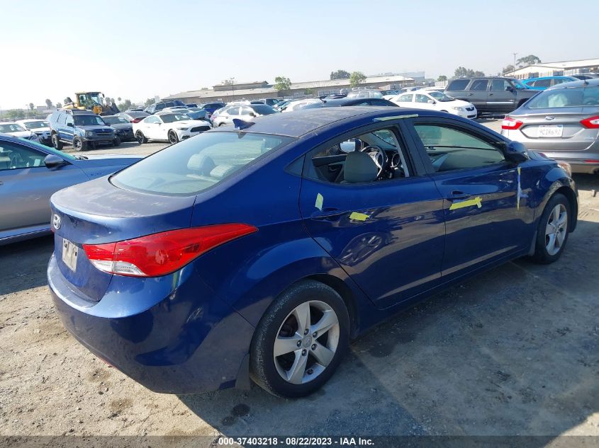 2013 HYUNDAI ELANTRA GLS PZEV - KMHDH4AE8DU715596