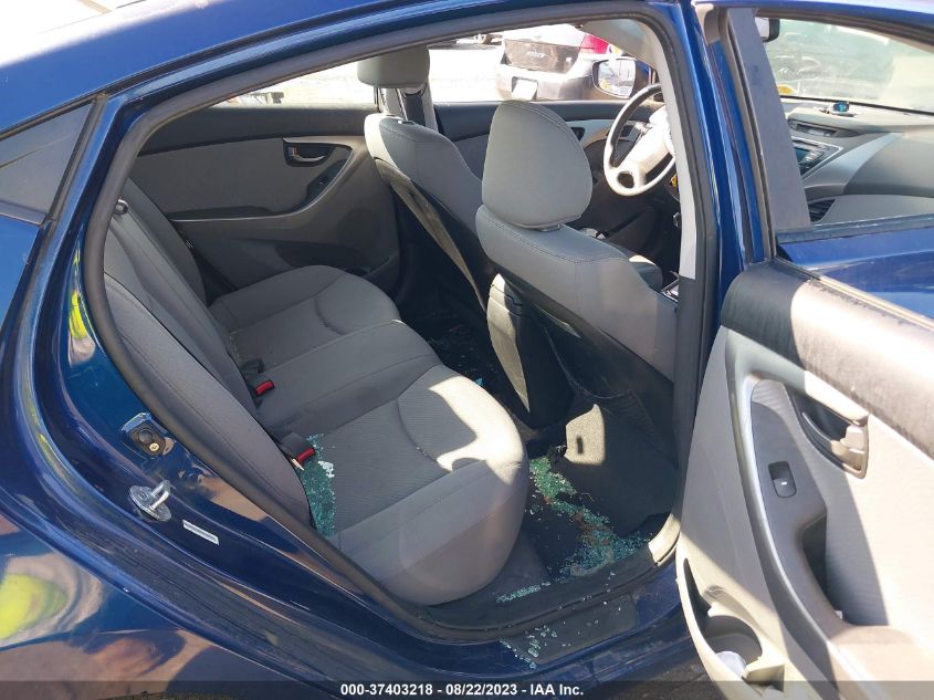 2013 HYUNDAI ELANTRA GLS PZEV - KMHDH4AE8DU715596