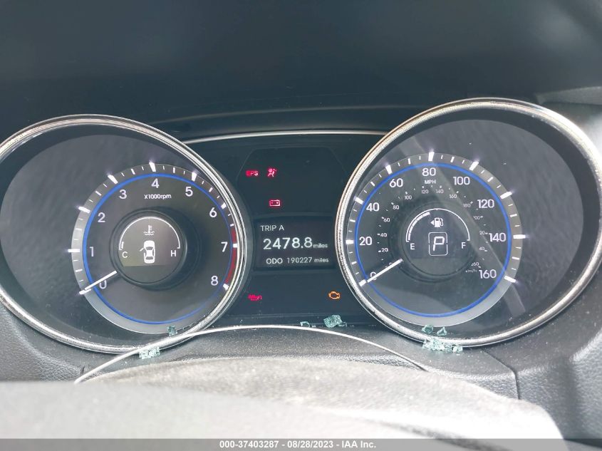 2013 HYUNDAI SONATA GLS - 5NPEB4AC9DH781156