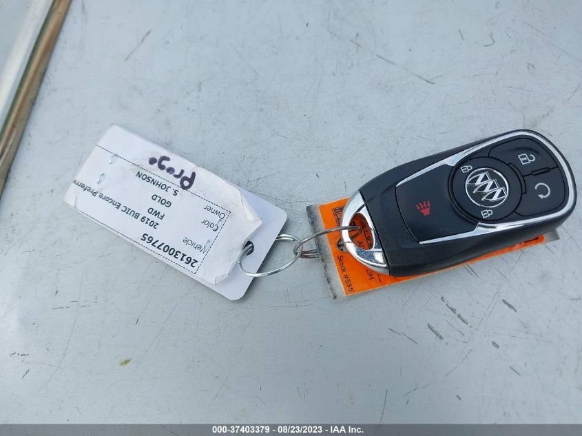 2019 BUICK ENCORE PREFERRED - KL4CJASB3KB718030