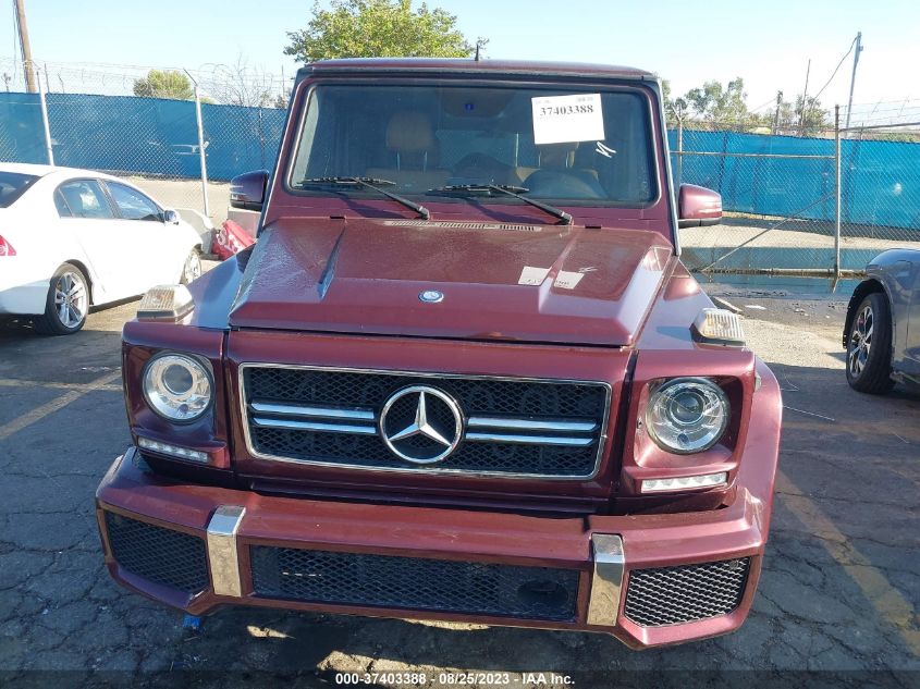 2013 MERCEDES-BENZ G-CLASS G 550 WDCYC3HF0DX207211