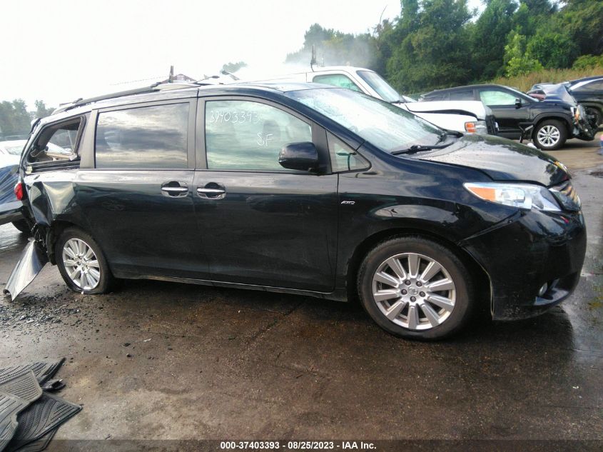 2017 TOYOTA SIENNA XLE - 5TDDZ3DC5HS161790