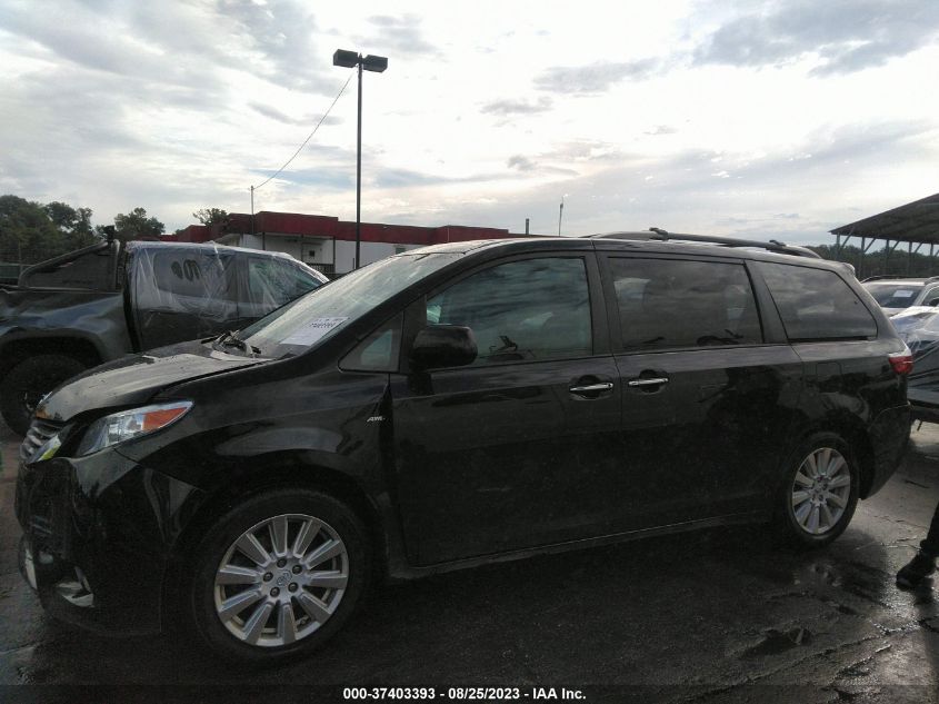 2017 TOYOTA SIENNA XLE - 5TDDZ3DC5HS161790