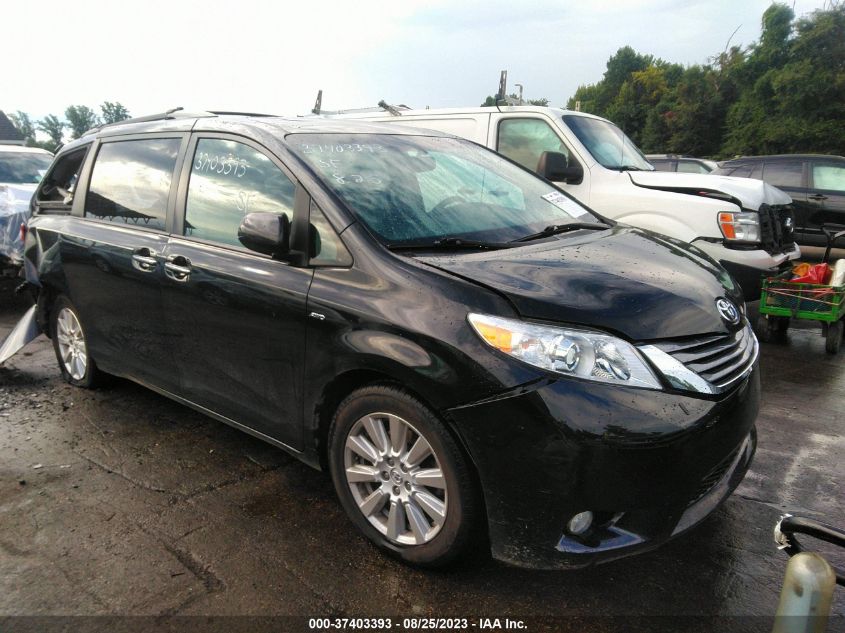 2017 TOYOTA SIENNA XLE - 5TDDZ3DC5HS161790