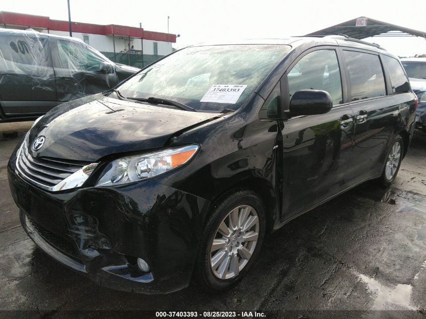2017 TOYOTA SIENNA XLE - 5TDDZ3DC5HS161790