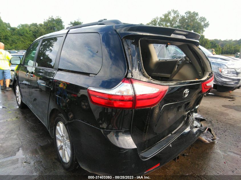 2017 TOYOTA SIENNA XLE - 5TDDZ3DC5HS161790