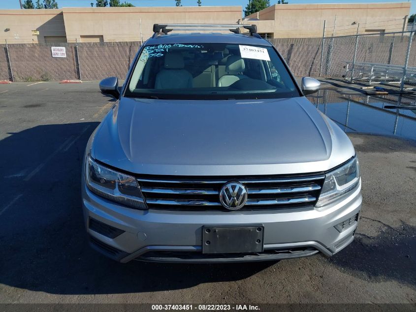 2019 VOLKSWAGEN TIGUAN SE/SEL/SEL R-LINE - 3VV3B7AX7KM100299