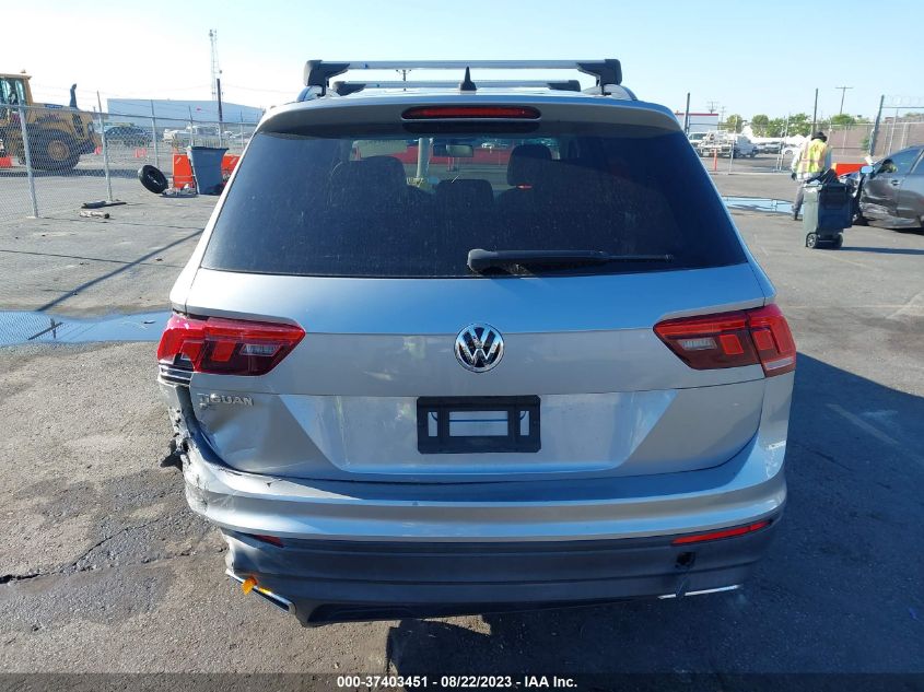 2019 VOLKSWAGEN TIGUAN SE/SEL/SEL R-LINE - 3VV3B7AX7KM100299