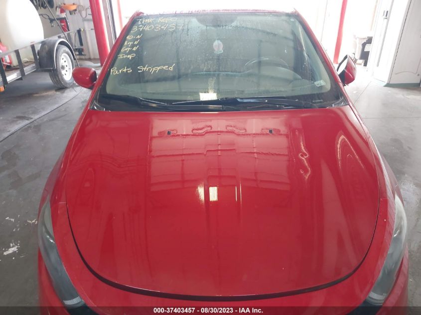 2013 DODGE DART RALLYE - 1C3CDFBH1DD641054