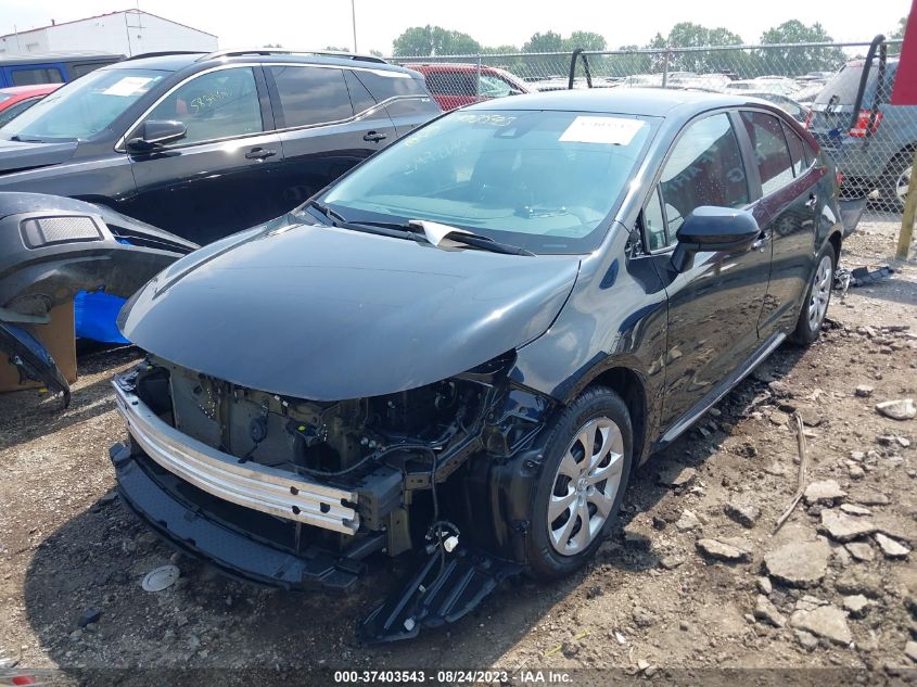 VIN 5YFEPRAE2LP061005 2020 TOYOTA COROLLA LE