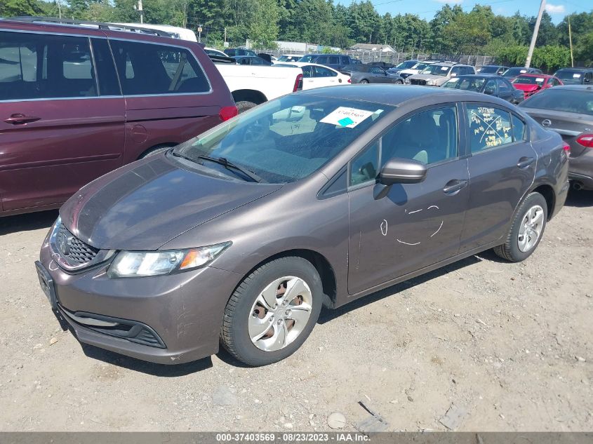 2014 HONDA CIVIC SEDAN LX - 2HGFB2F59EH507261