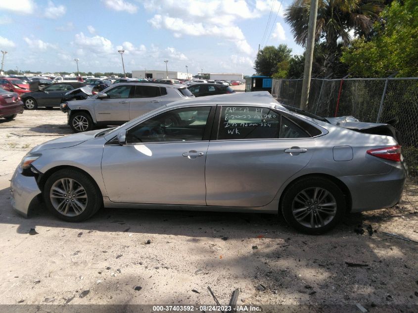 2016 TOYOTA CAMRY XLE/SE/LE/XSE - 4T1BF1FK5GU256171