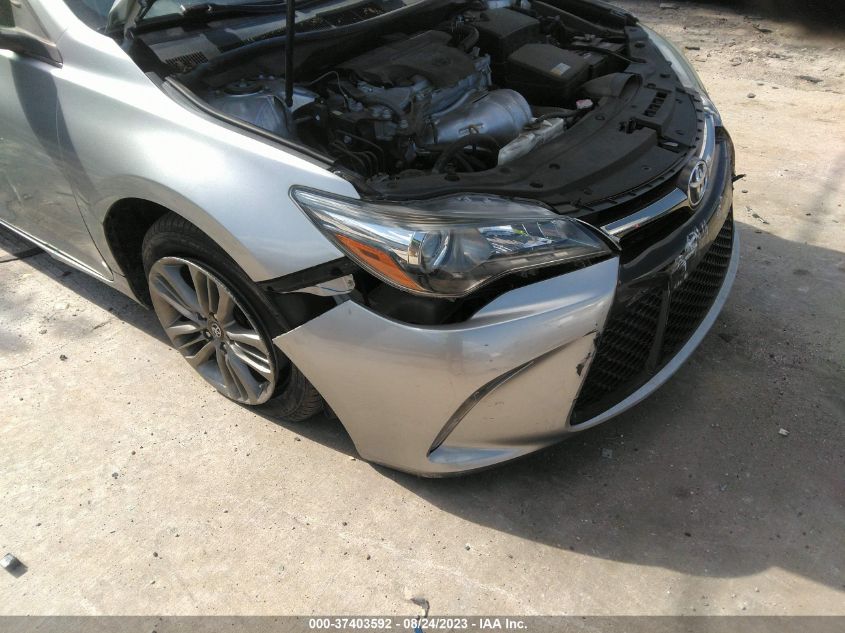 2016 TOYOTA CAMRY XLE/SE/LE/XSE - 4T1BF1FK5GU256171