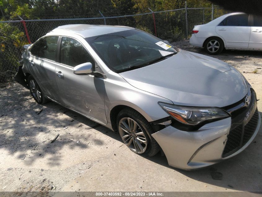 2016 TOYOTA CAMRY XLE/SE/LE/XSE - 4T1BF1FK5GU256171