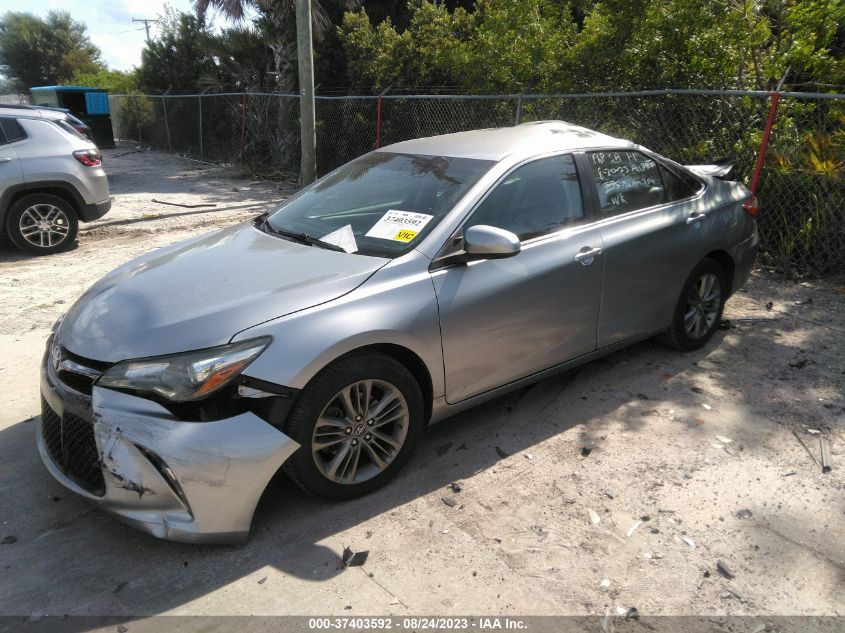 2016 TOYOTA CAMRY XLE/SE/LE/XSE - 4T1BF1FK5GU256171