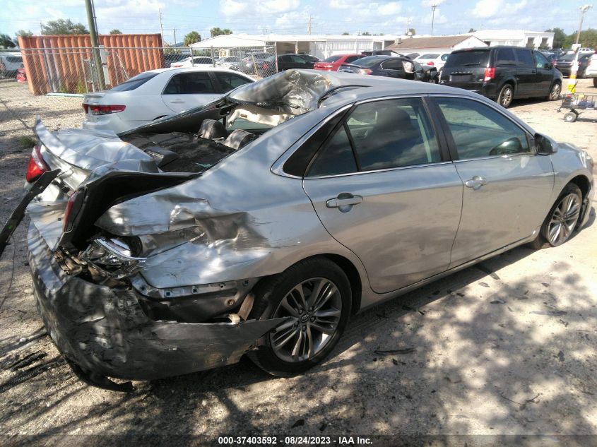 2016 TOYOTA CAMRY XLE/SE/LE/XSE - 4T1BF1FK5GU256171