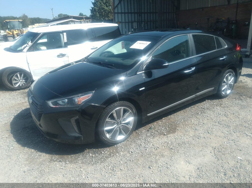 VIN KMHC85LC1HU020766 2017 HYUNDAI IONIQ HYBRID LIMITED