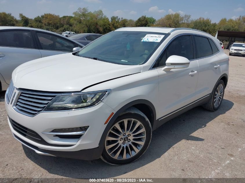 2015 LINCOLN MKC 5LMCJ1A99FUJ15641